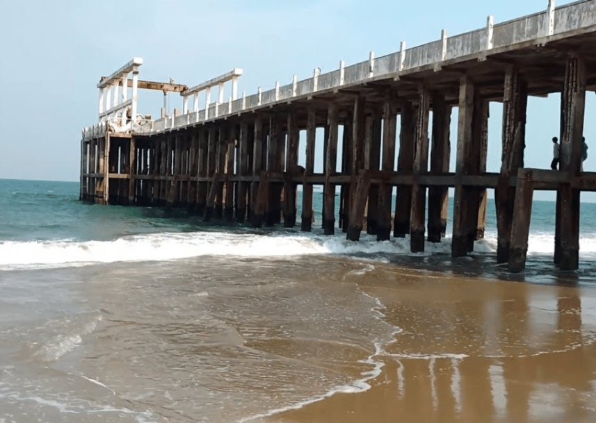 Tupilipalem Beach, Vagarru at Tupilipalem, India